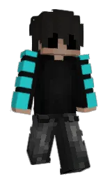 cod gray and black Minecraft skin — Slim model