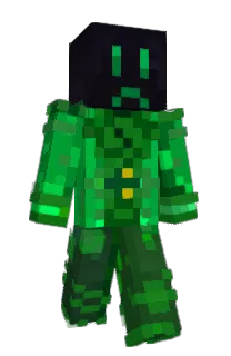 Front of DefStice's skin