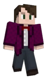 Walteeer's Minecraft skin wearing the Migrator cape