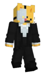 golden tainoi and cod gray Minecraft skin — Slim model — first worn by doortoe