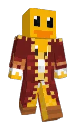 selective yellow and white Minecraft skin — Slim model