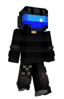 Front of CaliMX's skin
