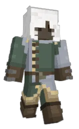 santas gray and mondo Minecraft skin — Classic model — first worn by Osnella