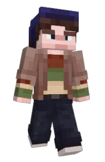 Front of xopizont's skin