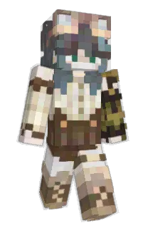 Front of Minecraft skin