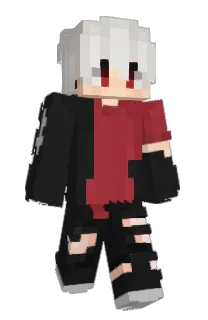 Front of Klorna's skin