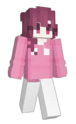 white and wewak Minecraft skin — Slim model