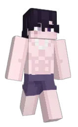 lavender blush and vanilla ice Minecraft skin — Classic model — first worn by Toxic_Tyan