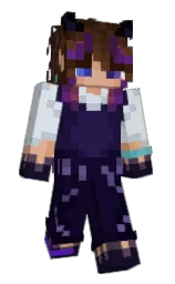 violet and mystic Minecraft skin — Slim model