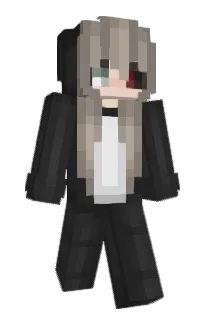 Front of Vinylene's skin