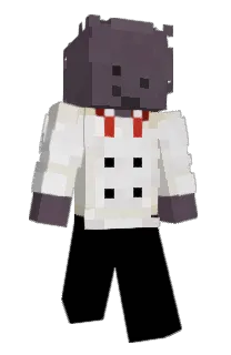 Front of Goleled's skin