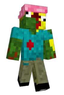 12BrainCells Minecraft avatar full body