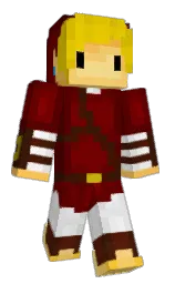 Lovadev's Minecraft skin wearing the Migrator cape