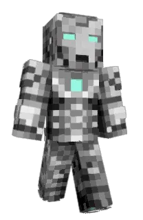 Front of Nytrock's skin
