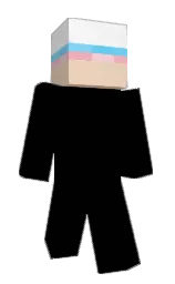 Minecraft-Skin in twilight blue und white — Modell: Schmal — zuerst getragen von MrRiptide
