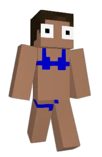 Front of Minecraft skin