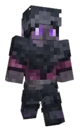 charade and bright gray Minecraft skin — Classic model — first worn by 360menter