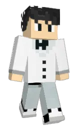 VANACER's Minecraft skin wearing the Vanilla cape