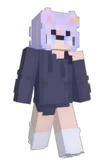 Front of YukuCat's skin