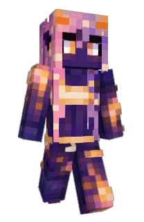 Front of Maniona's skin