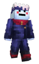 Byxitero's Minecraft skin wearing the 15th Anniversary cape