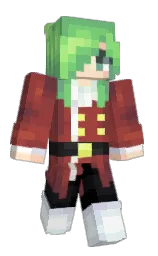 sanguine brown and apple blossom Minecraft skin — Classic model