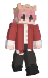 Millliky's Minecraft skin wearing the Common cape