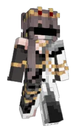white and masala Minecraft skin — Slim model — first worn by The_Niknak