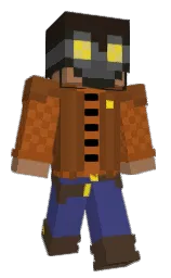 LordSheriff's Minecraft skin wearing the Pan cape