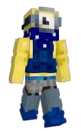 AcaiBowl's Minecraft skin wearing the 15th Anniversary cape