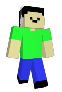 12mo Minecraft avatar full body