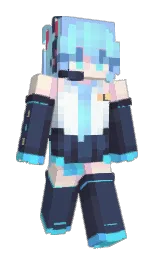 Slim Minecraft skin