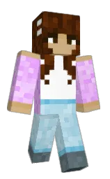 Slim Minecraft skin
