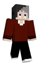 indian tan and black Minecraft skin — Slim model