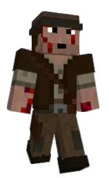 Emerton's Minecraft skin wearing the Migrator cape