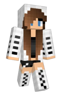 1323pink Minecraft avatar full body