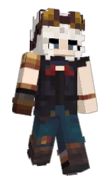 champagne and baltic sea Minecraft skin — Slim model