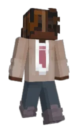 river bed and thatch Minecraft skin — Slim model — first worn by Qthorne