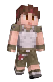 Front of Edenouille's skin