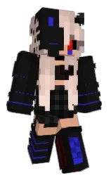 cod gray and clam shell Minecraft skin — Classic model — first worn by SuperV2001