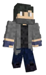 butterworrior's Minecraft skin wearing the Aurora cape