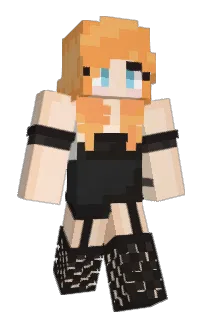 Front of Victuria's skin