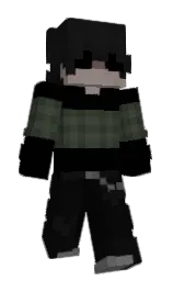 1VerZ's Minecraft skin wearing the Pan cape