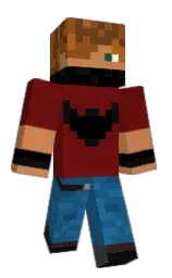 blumine and dark tan Minecraft skin — Classic model — first worn by zyvexlele