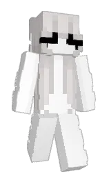 white and bon jour Minecraft skin — Slim model — first worn by MangoConMayonesa