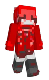 guardsman red and red Minecraft skin — Slim model — first worn by Chicoxc