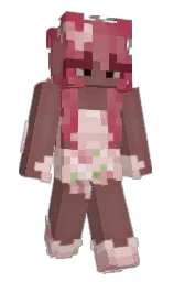 au chico and hippie pink Minecraft skin — Slim model