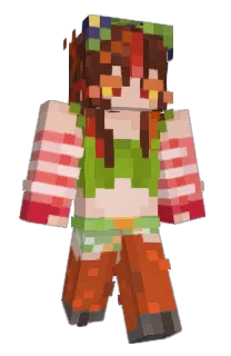 Front of Cubdew's skin