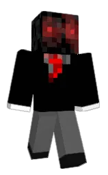 black and scorpion Minecraft skin — Classic model — first worn by malakakakaka