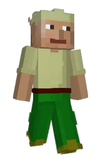 Front of Hunotis's skin